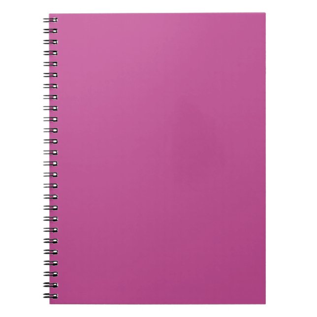 Trend Color - Berry Pink Notebook Notizblock (Vorderseite)