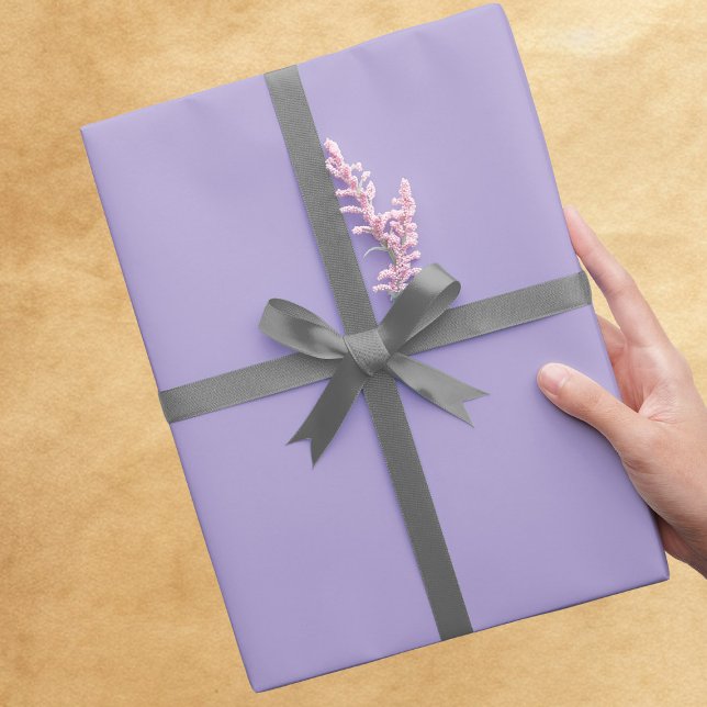Trend Color Bluish Lavender Geschenkpapier (Von Creator hochgeladen)