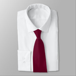 Trend Color Dark Burgundy Neck Tie Krawatte