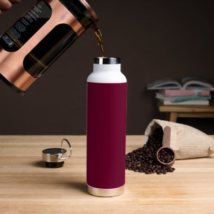 Trend Color - Dark Burgundy - Wasserflasche Trinkflasche