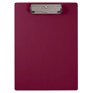 Trend Color - Dunkle Burgund-Zwischenablage Klemmbrett