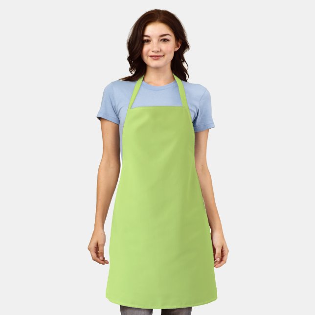Trend Color - Grüne Schürze des Frühlings (Getragen)