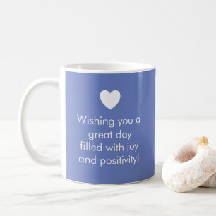 Trend Color Jewel Blue - Name / Positivität Tasse