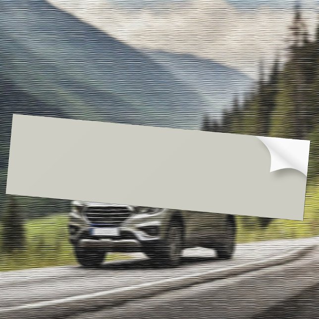 Trend Color - Light Silver Gree Autoaufkleber (Von Creator hochgeladen)