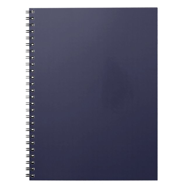 Trend Color - Navy Blue Notebook Notizblock (Vorderseite)