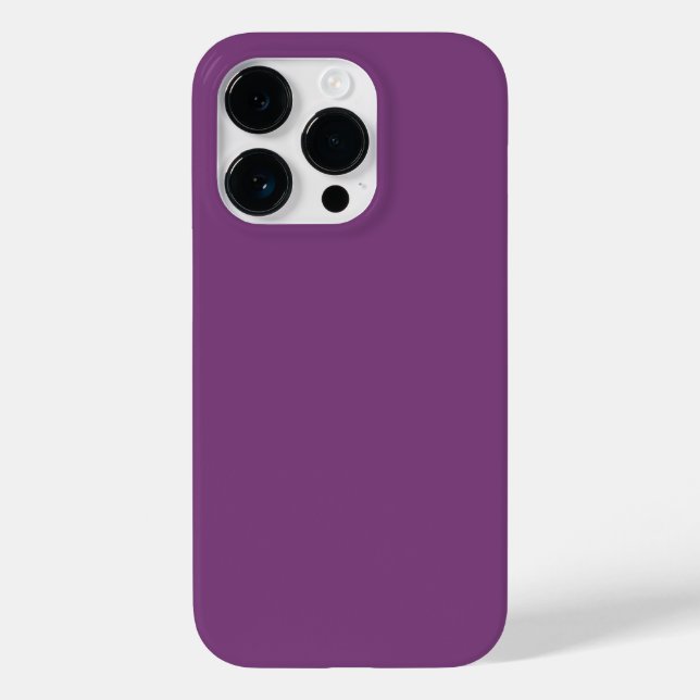 Trend Color - Plum Lila Case-Mate iPhone Hülle (Rückseite)