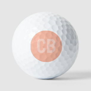 Trend Color Soft Peach Golfbälle
