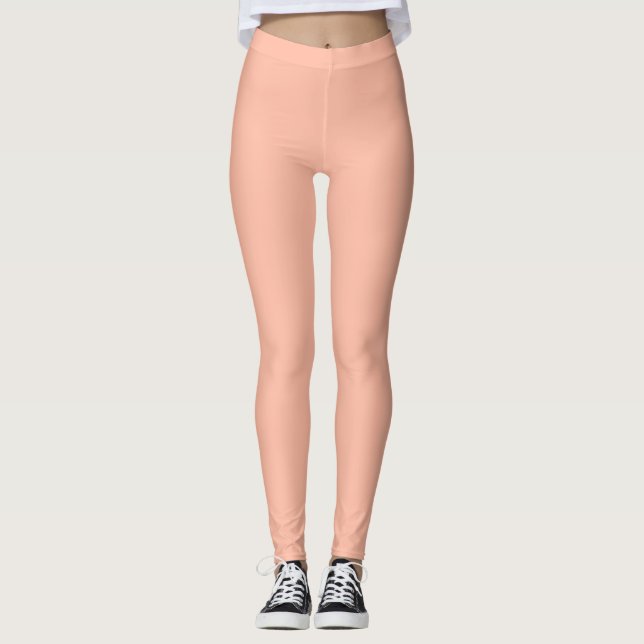 Trend Color Soft Peach Leggings (Vorderseite)