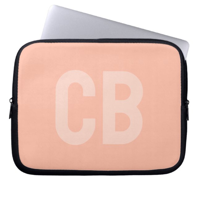 Trend Color Soft Peach Notebook Sleeve (Vorderseite)