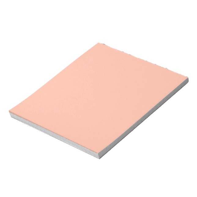 Trend Color - Soft Peach Notepad Notizblock (Rotiert)