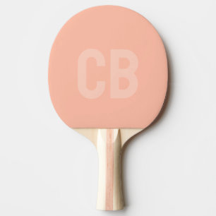 Trend Color Soft Peach Ping Pong Paddel Tischtennis Schläger