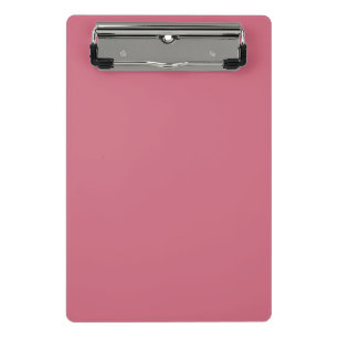 Trend Color - Soft Pink Mini-Zwischenablage Mini Klemmbrett