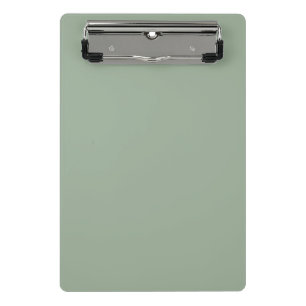 Trend Color - Soft Sage Mini-Zwischenablage Mini Klemmbrett