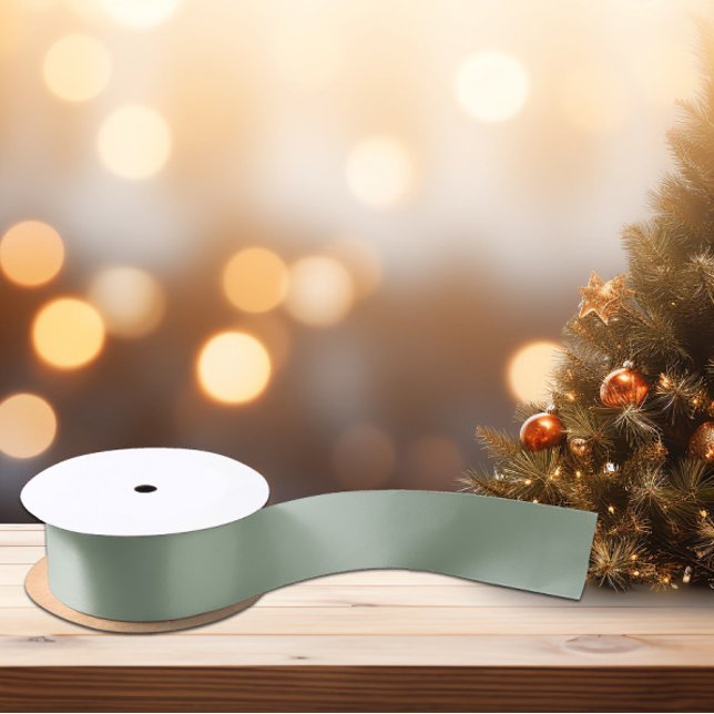 Trend Color Soft Sage Satin Ribbon Satinband (Von Creator hochgeladen)