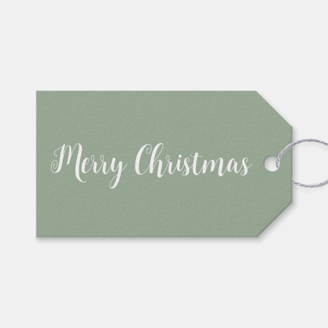 Trend Color Soft Stick Minimalistisch Geschenkanhänger (Vorderseite (Horizontal))