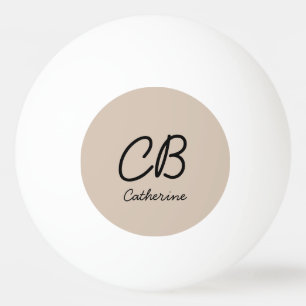 Trend Color Soft Taupe Name Pong Ball Pong Ball Tischtennisball