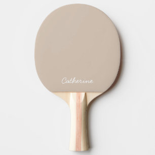 Trend Color Soft Taupe Ping Pong Paddel Tischtennis Schläger