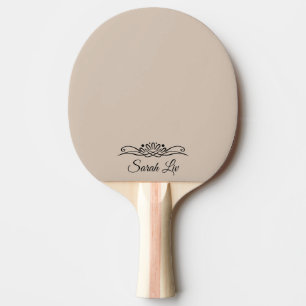 Trend Color Soft Taupe Ping Pong Paddel Tischtennis Schläger