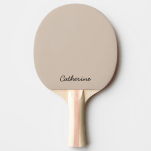 Trend Color Soft Taupe Ping Pong Paddel Tischtennis Schläger