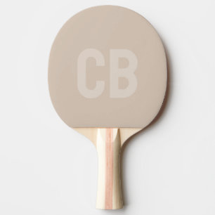 Trend Color Soft Taupe Ping Pong Paddel Tischtennis Schläger