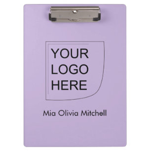 Trend Color Soft Violet - Logo-Zwischenablage Klemmbrett