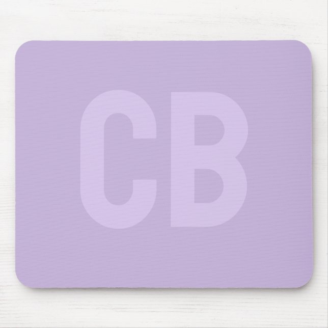 Trend Color Soft Violet Mousepad (Vorne)