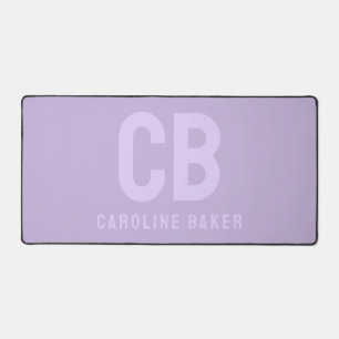 Trend Color Soft Violet Name Desk Mat Schreibtischunterlage