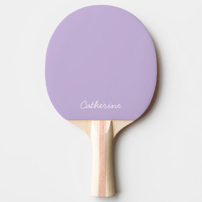 Trend Color Soft Violet Ping Pong Paddel Tischtennis Schläger (Vorderseite)