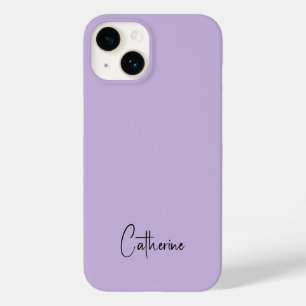 Trend Color Soft Violett Minimalistisch Case-Mate iPhone 14 Hülle