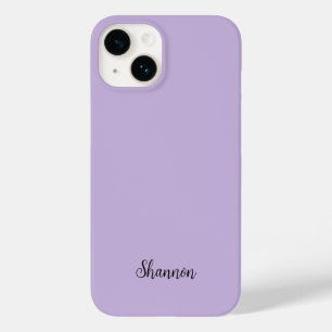 Trend Color Soft Violett Minimalistisch Case-Mate iPhone 14 Hülle