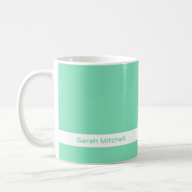 Trend Color - Tasse für Mini-grüne Namen (Links)