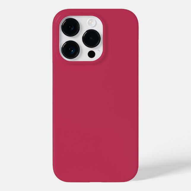 Trend Color - Vibranntes Magenta Case-Mate iPhone Hülle (Rückseite)