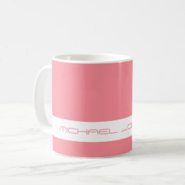 Trend Color Watermelon Pink - Futuristische Name T Kaffeetasse