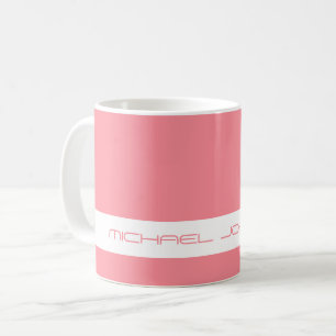Trend Color Watermelon Pink - Futuristische Name T Kaffeetasse