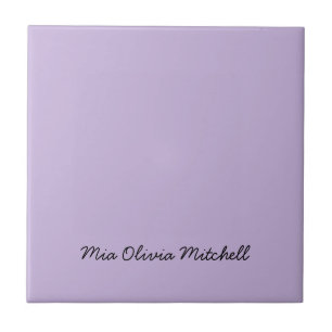Trend Color - Weicher Violett Keramik Tile Fliese