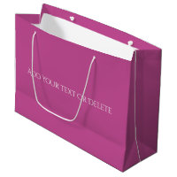 Trend Colors - Berry Pink Große Geschenktasche