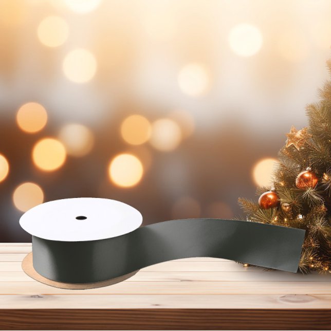 Trend Colors - Dunkelwälder grau - fest Satinband (Von Creator hochgeladen)