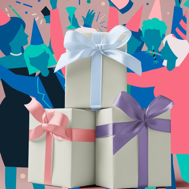 Trend Colors - Hellsilber, grau Geschenkpapier Set (Von Creator hochgeladen)