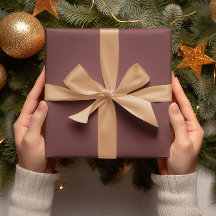 Trend Colors - Mahogany Brown Color - Solid Roll