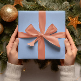 Trend Colors - Pulverfarbe blau - Solid Roll Geschenkpapier