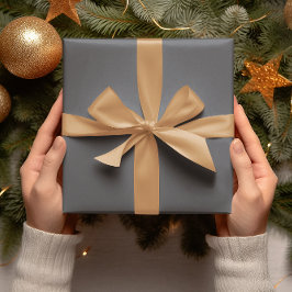 Trend Colors - Slate Gray Color - Solid Roll Geschenkpapier