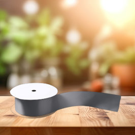 Trend Colors - Slate Gray Color - Solid Satinband