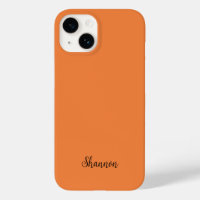 Trend Farbe Frische Mandarine Minimalistisch