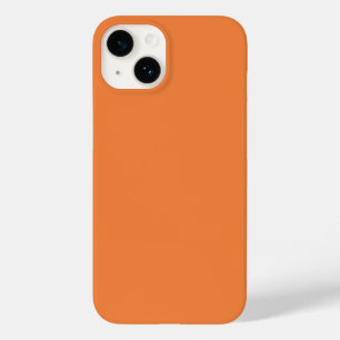 Trend Farbe Frische Mandarine Minimalistisch Case-Mate iPhone 14 Hülle