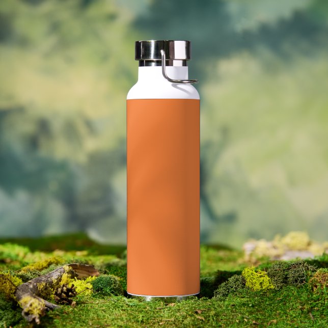 Trend Farbe Frische Mandarine Wasser Flasche (Außenbereich)