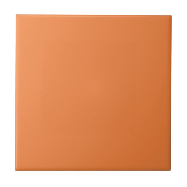 Trend Farbe - Keramik Mandarine neu Fliese (Vorderseite)