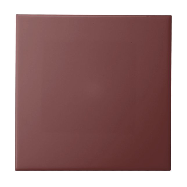 Trend Farbe Mahogani Braun Dekorative Keramik Tile Fliese (Vorderseite)