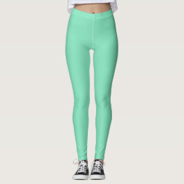 Trend Farbe Minty Grün Leggings