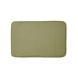 Trend Farbe: Olive Green Bath Mat Badematte