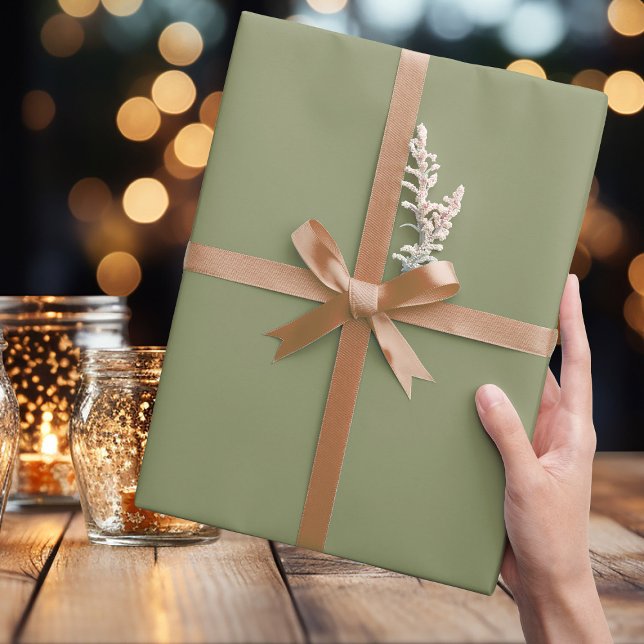 Trend Farbe - Papierrolle für grünes Blatt Geschenkpapier (Von Creator hochgeladen)